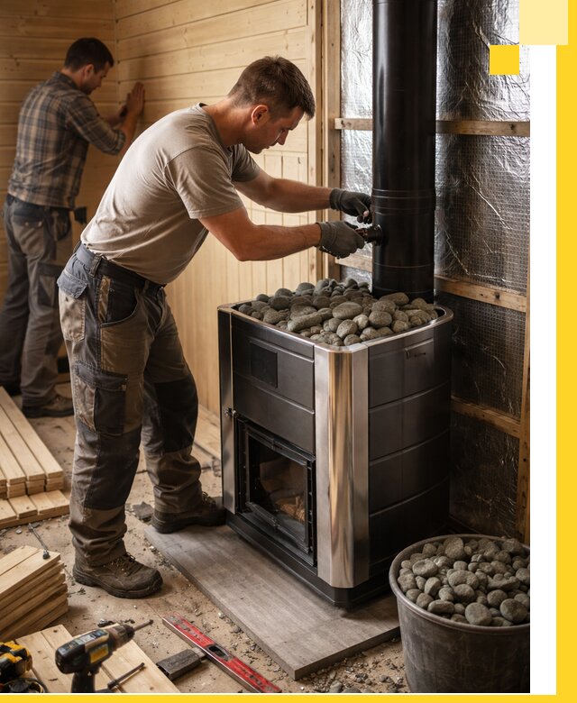 Проектирование и строительство парилок для бани в Донском под ключ