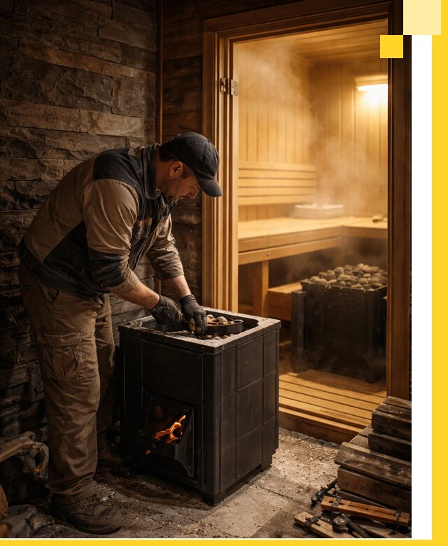 Строительство бани с сауной под ключ в Донском от проекта до сдачи