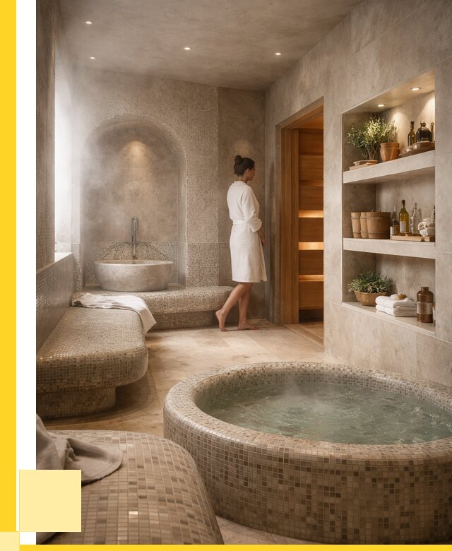 Строительство бани с хамамом в Донском от 759900 р. | ЭриданДнс