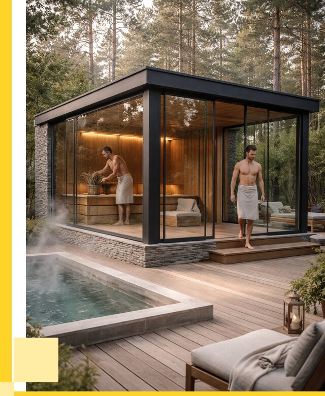 Стеклянные бани и двери в Донском от 455940 р. | ЭриданДнс