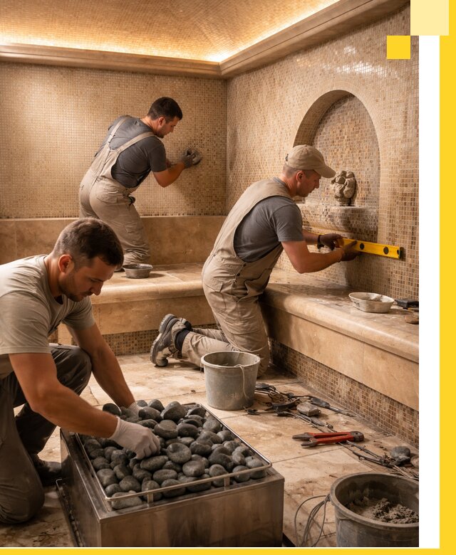 Проектирование и строительство хамама и сауны в Донском