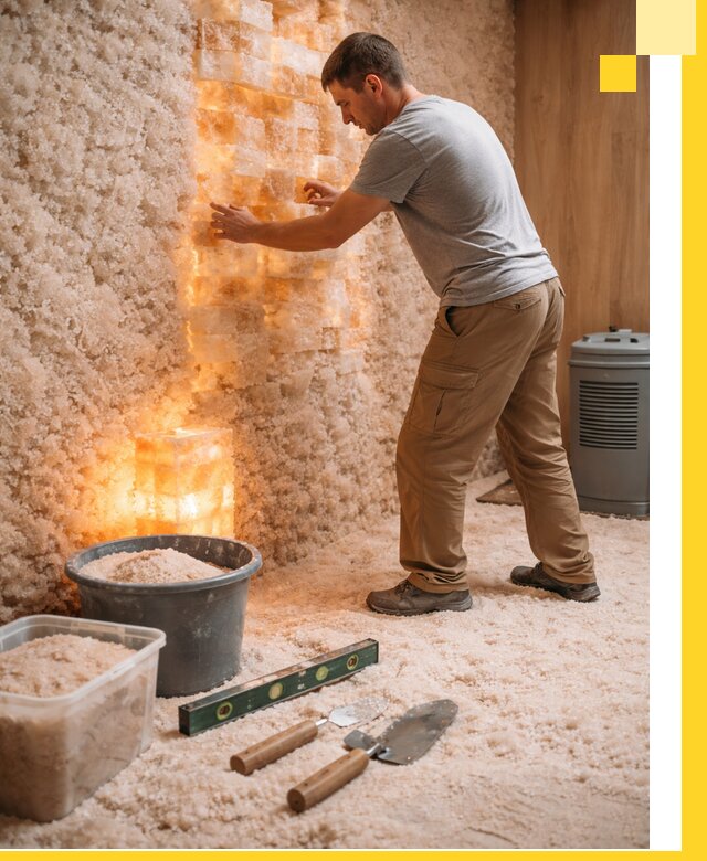 Проектирование и монтаж соляных комнат в Донском под ключ